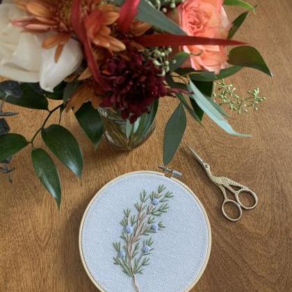 Beginner Botanical Embroidery Patte..