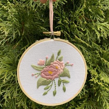 Peonies Hand Embroidery Pattern | B..