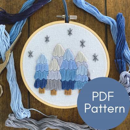 Winter Wonderland Embroidery Patter..