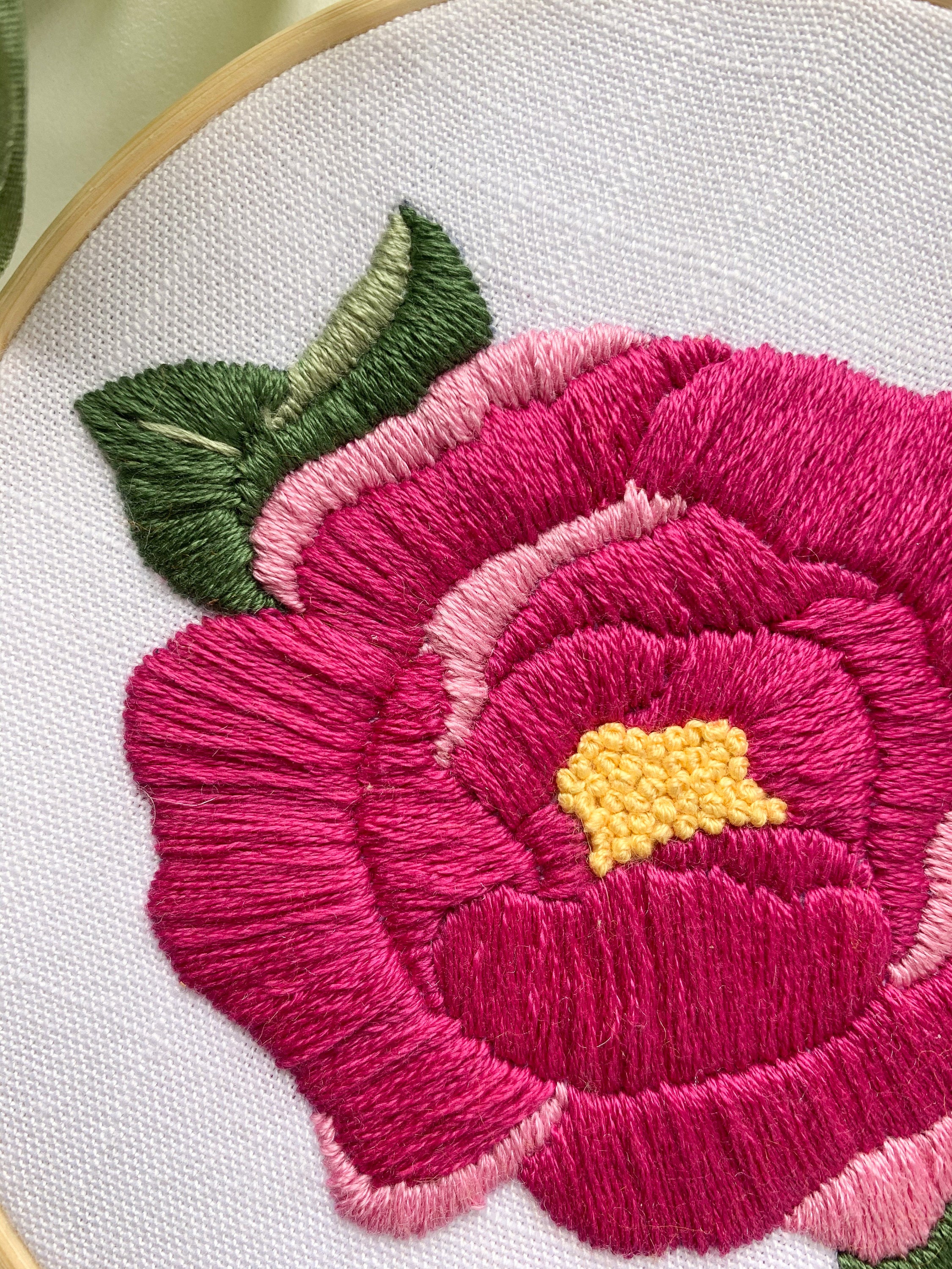 Pink Lily Hand Embroidery PDF Pattern, Spring Floral Needle-painting,  Botanical DIY Embroidery, Flower Embroidery Pattern -  Canada